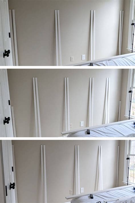 Easy DIY Board and Batten Wall (Without Removing Baseboards).